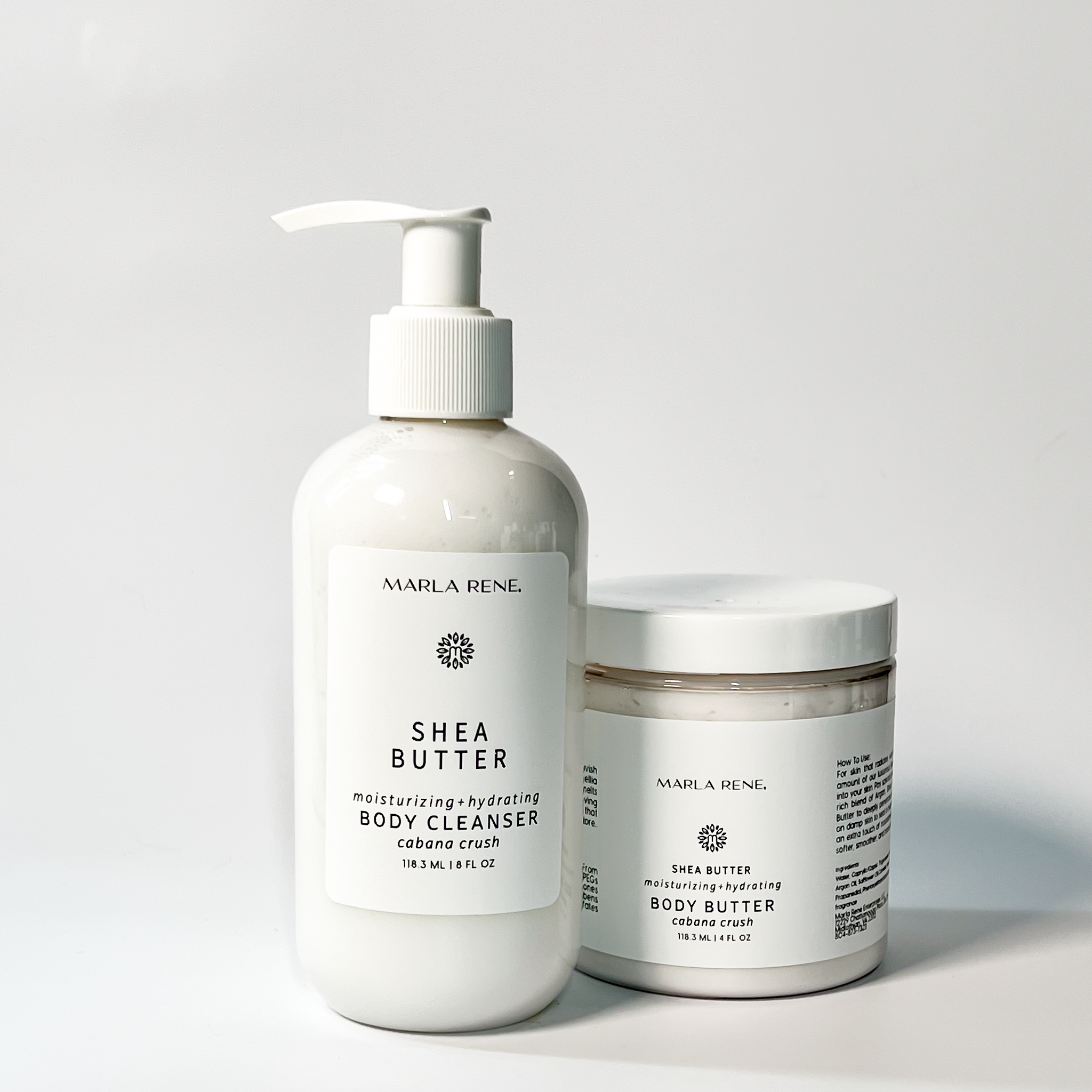 Shea Butter Body Cleanser + Body Butter Duo