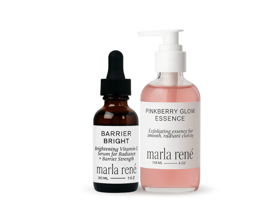 Brightening Duo — Pinkberry Glow Toner + Barrier Bright Vitamin C Serum