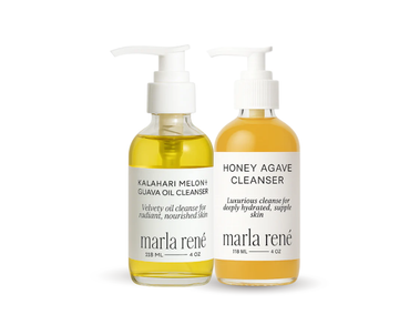 Glow Cleanse Duo — Honey Agave Cleanser + Kalahari Melon Cleansing Oil