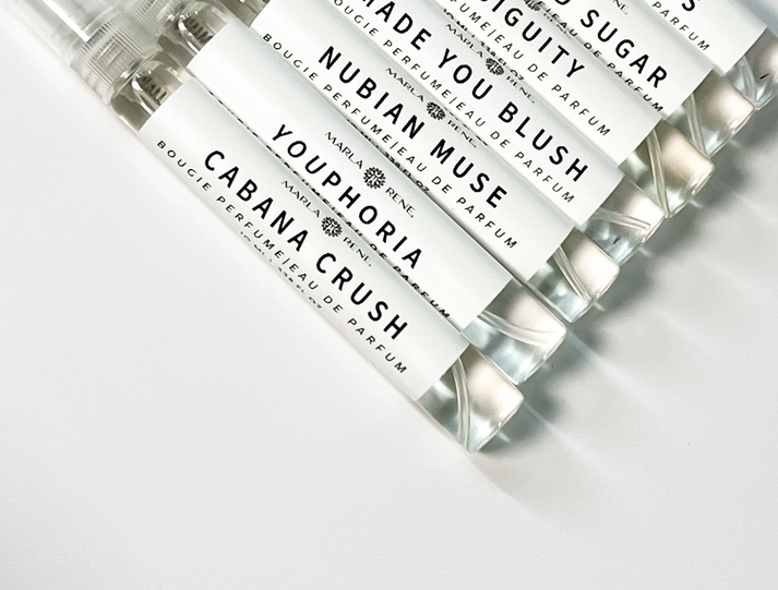 NEW Holiday Scent Sample Set