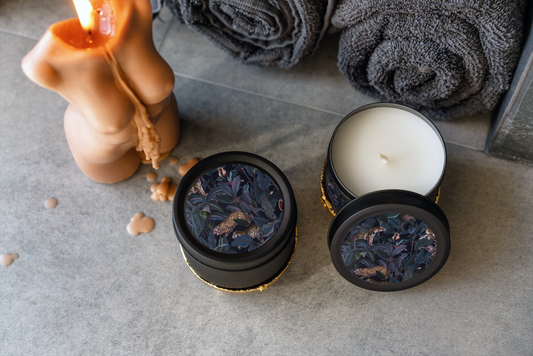 Hey Huetiful Holiday Candle Tin
