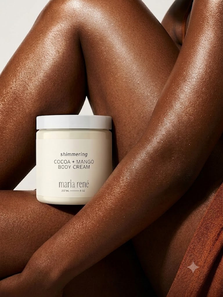 Shimmering Cocoa + Mango Body Cream